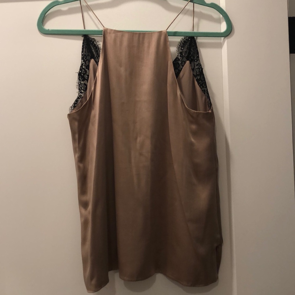 Anthropologie Channing Silk Cami in nude - Picture 7 of 9